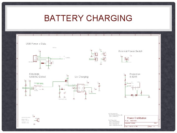 BATTERY CHARGING BATTERY CHARGING