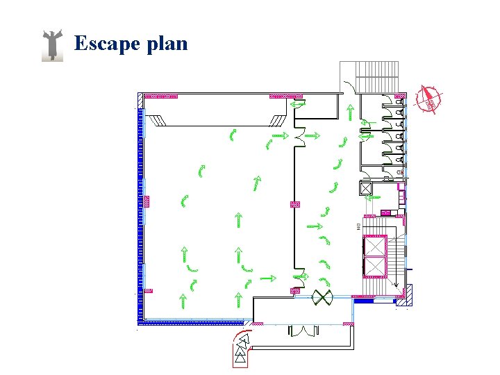 Escape plan Ground floor 