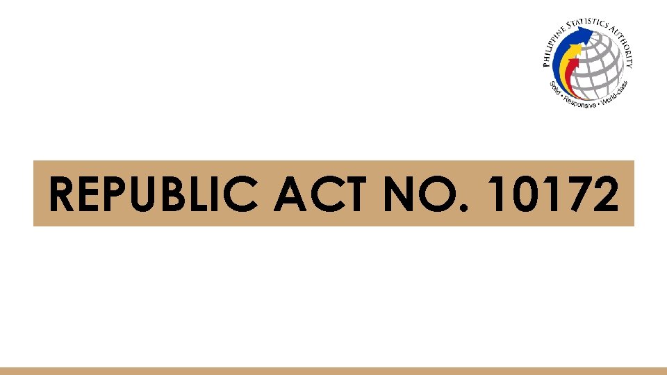 REPUBLIC ACT NO. 10172 