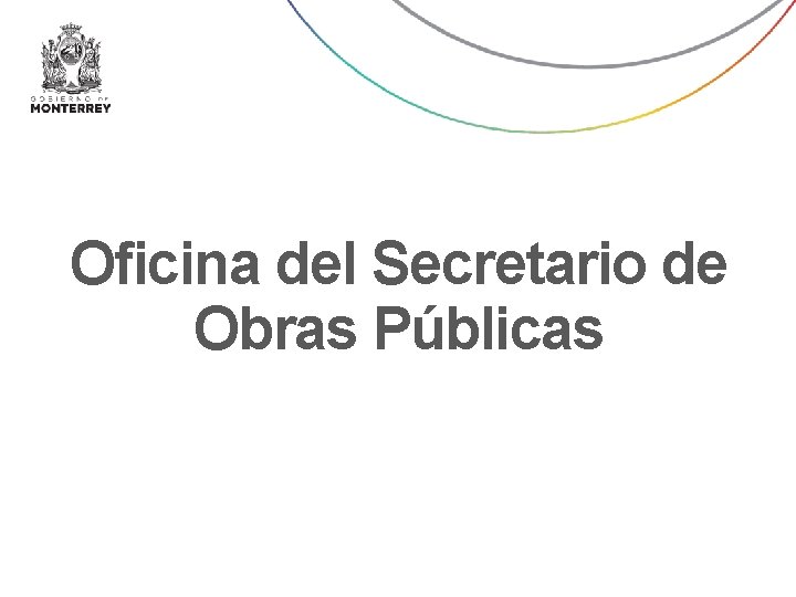 Oficina del Secretario de Obras Públicas 