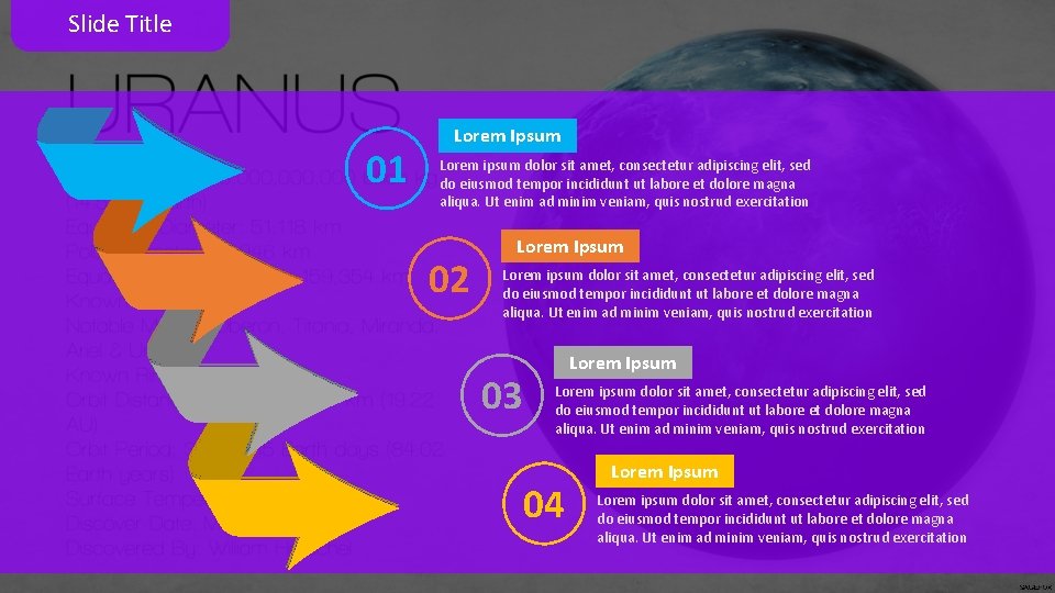 Slide Title 01 Lorem Ipsum Lorem ipsum dolor sit amet, consectetur adipiscing elit, sed
