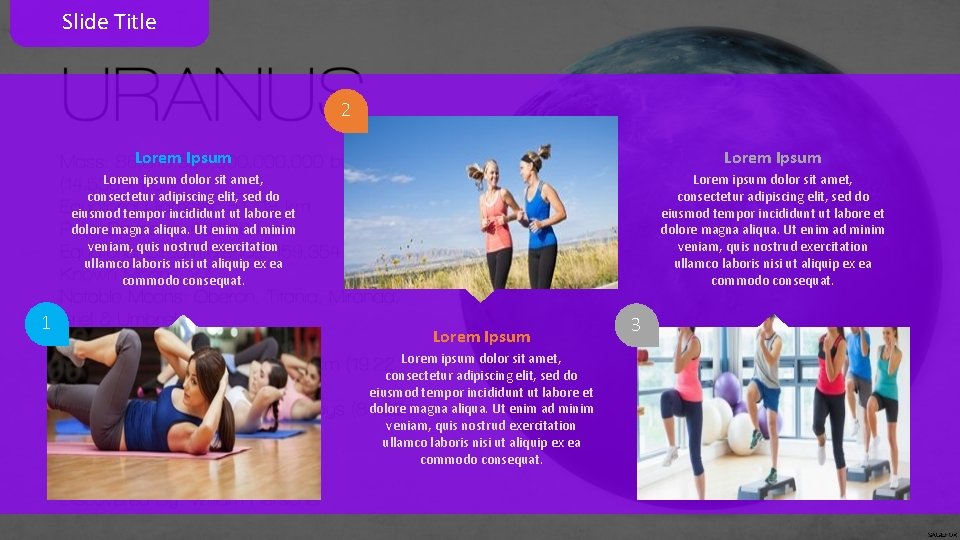 Slide Title 2 1 Lorem Ipsum Lorem ipsum dolor sit amet, consectetur adipiscing elit,