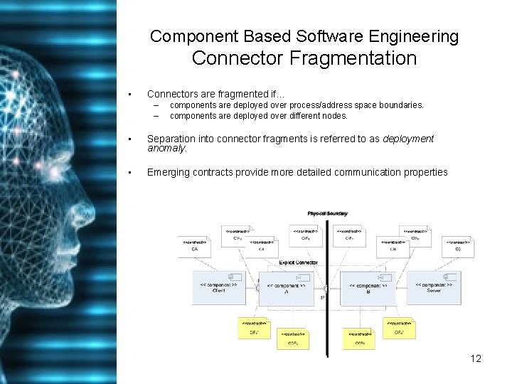 Component Based Software Engineering Connector Fragmentation • Connectors are fragmented if… – – components