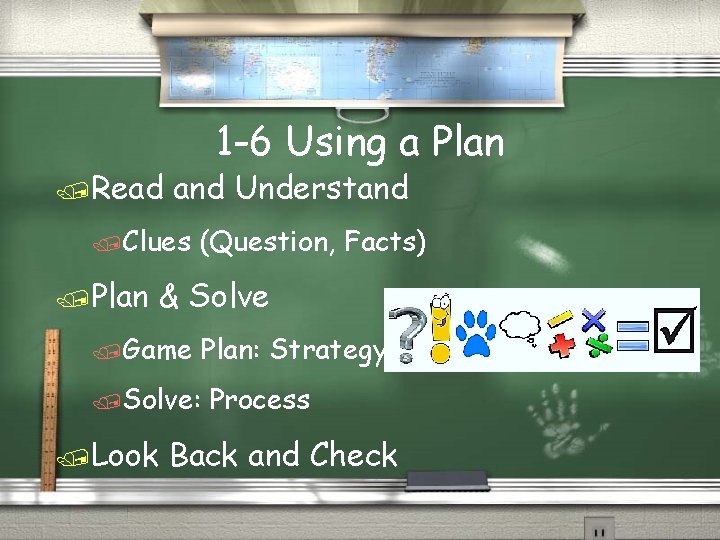 1 6 Using a ProblemSolving Plan Mrs Ymas