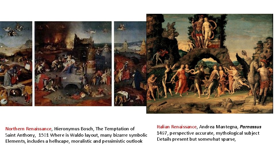 Northern Renaissance, Hieronymus Bosch, The Temptation of Saint Anthony, 1501 Where is Waldo layout,