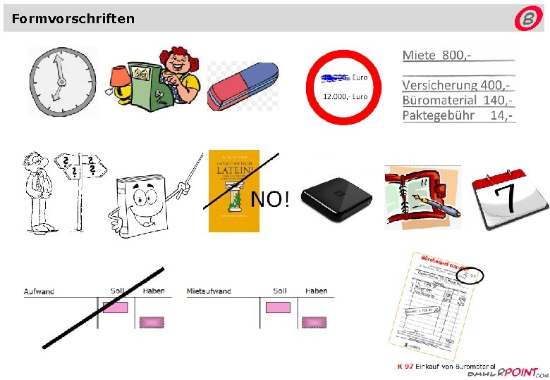 Formvorschriften 