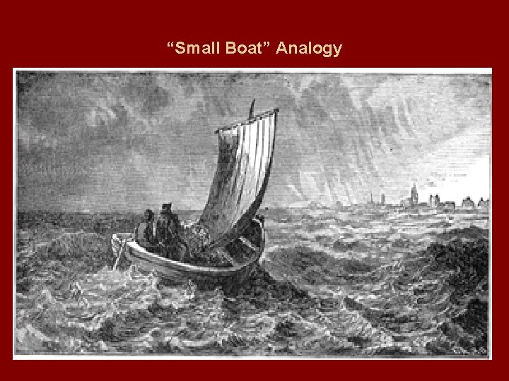 “Small Boat” Analogy 