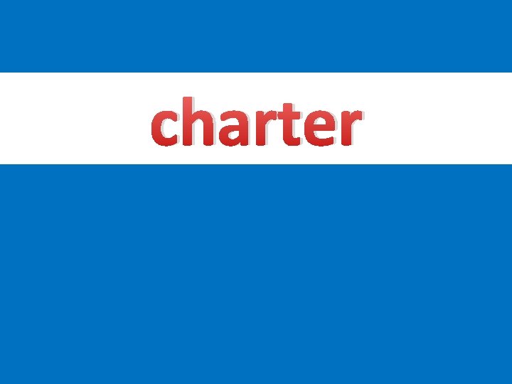 charter 