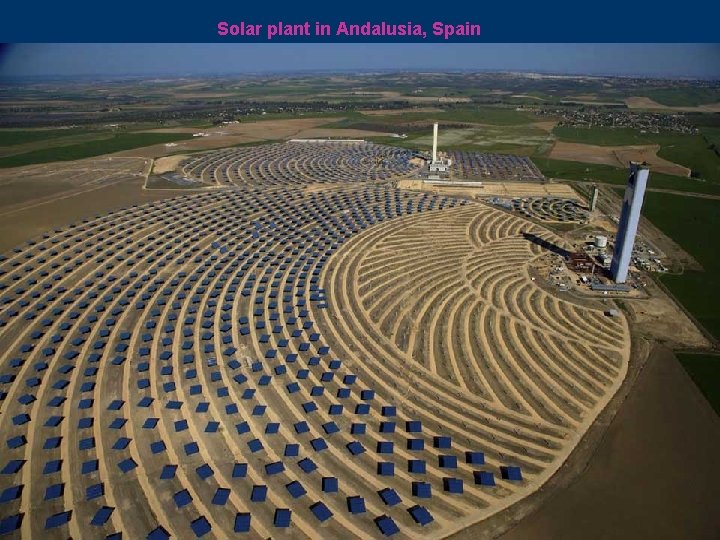 Solar plant in Andalusia, Spain 