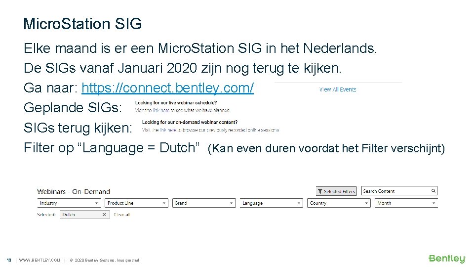 Micro. Station SIG Elke maand is er een Micro. Station SIG in het Nederlands.