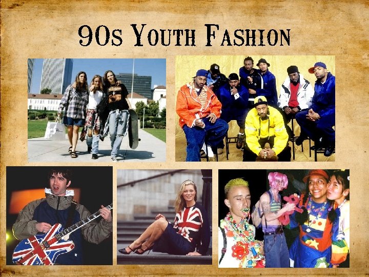 90 s Youth Fashion 