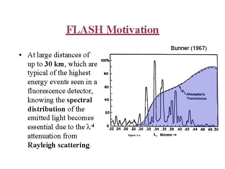 FLASH Motivation • At large distances of up to 30 km, which are typical
