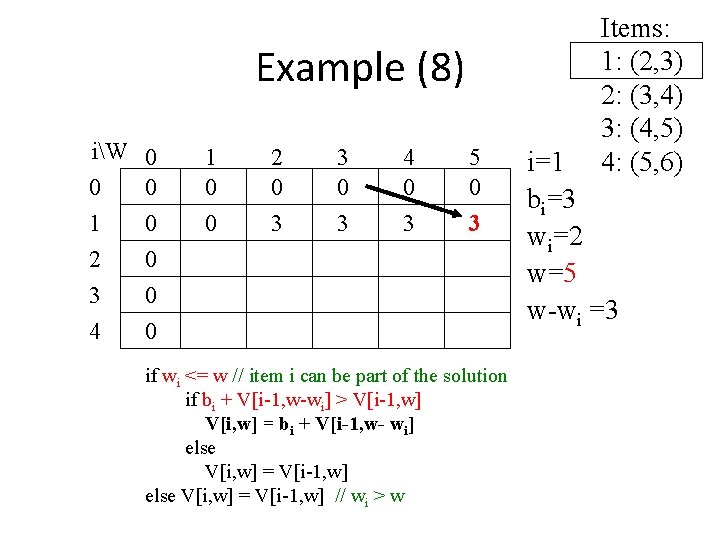 Example (8) iW 0 0 0 1 0 2 0 3 0 4 0