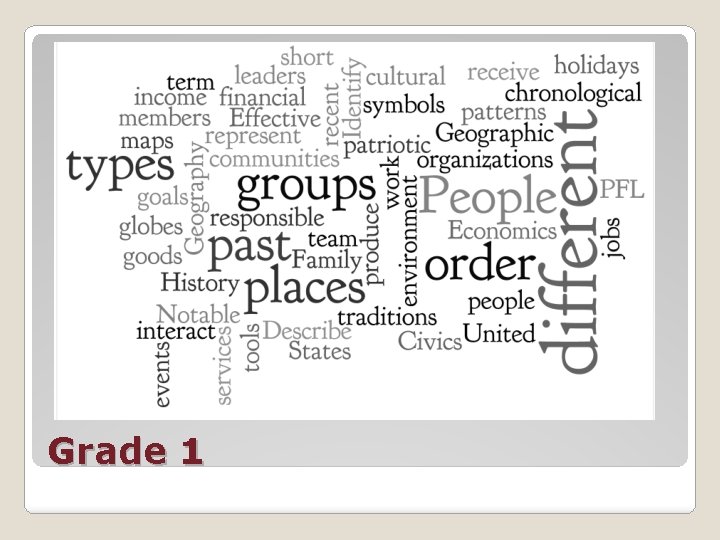 Grade 1 