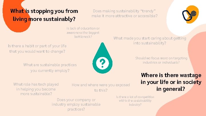 What is stopping you from living more sustainably? Does making sustainability “trendy” make it