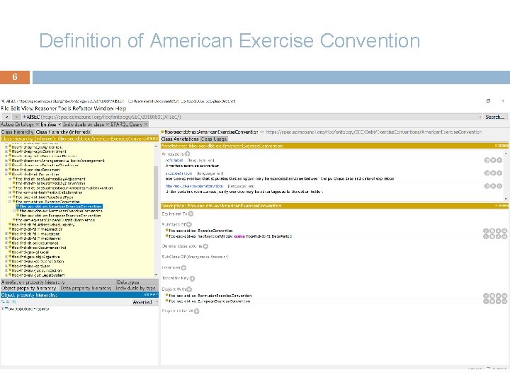 Definition of American Exercise Convention 6 