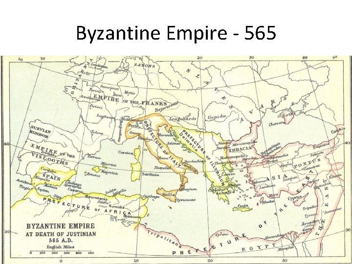 Byzantine Empire - 565 