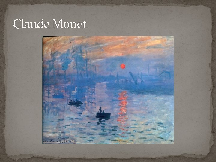 Claude Monet 