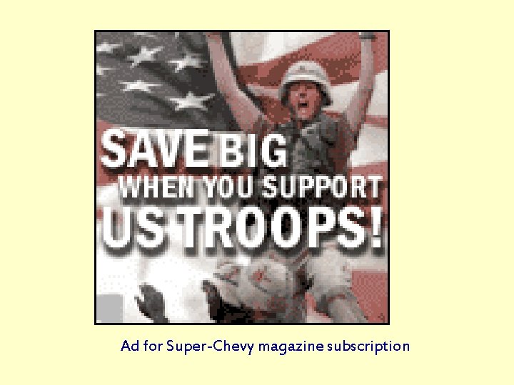 Ad for Super-Chevy magazine subscription 