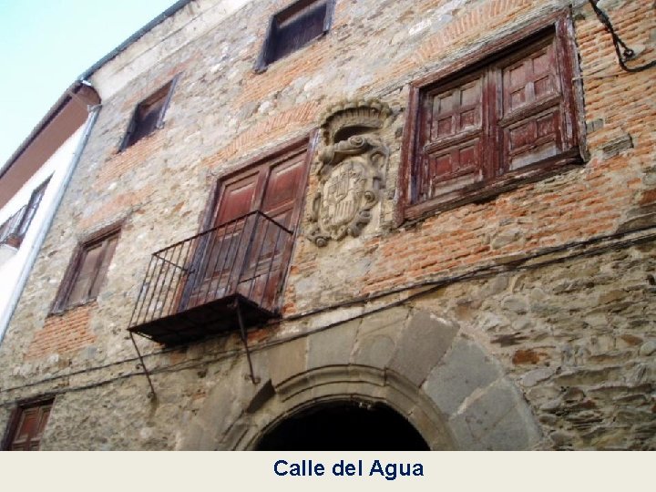 Calle del Agua 