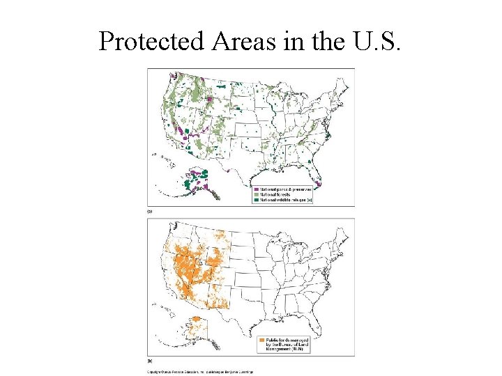 Protected Areas in the U. S. 