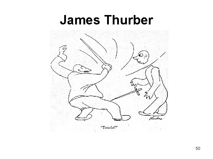 James Thurber 50 