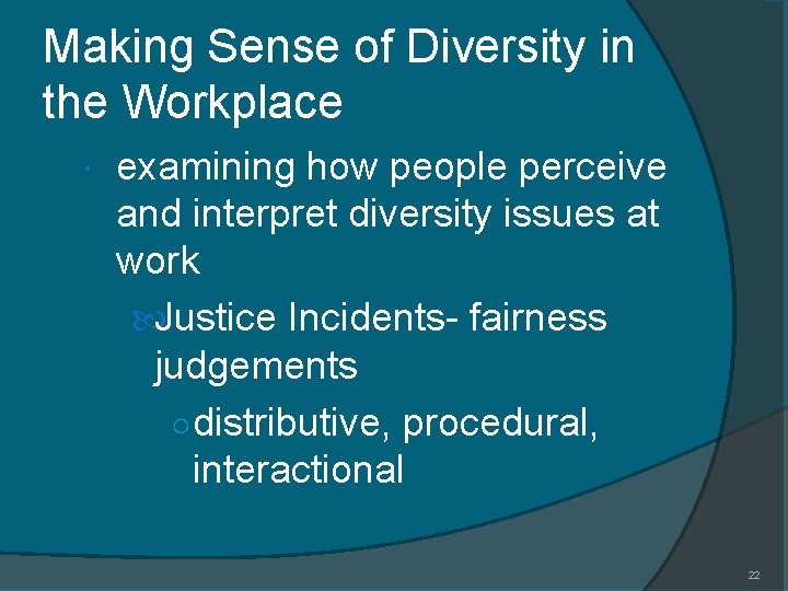 Making Sense of Diversity in the Workplace examining how people perceive and interpret diversity