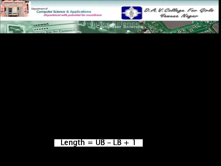 Lower Bound(LB) Lower bound is the smallest number that an index can have. In