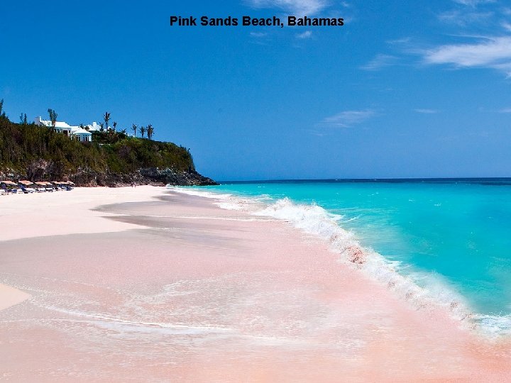 Pink Sands Beach, Bahamas 