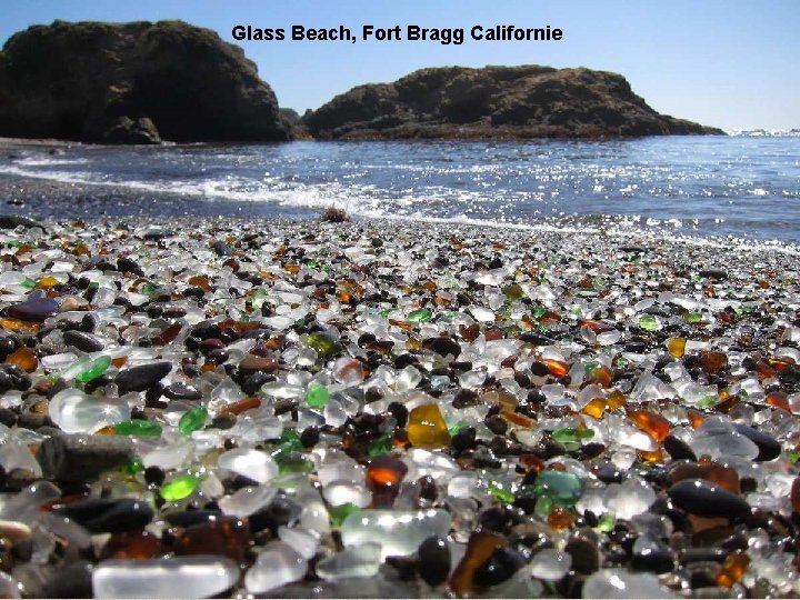 Glass Beach, Fort Bragg Californie 