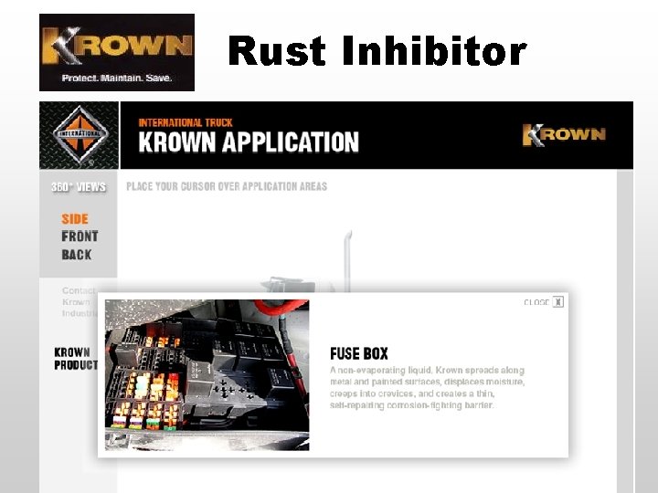 Rust Inhibitor In the last number of years