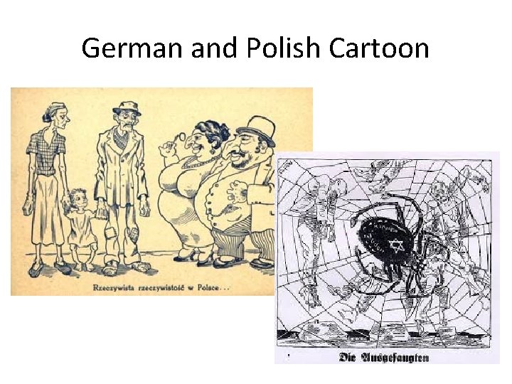 German and Polish Cartoon 