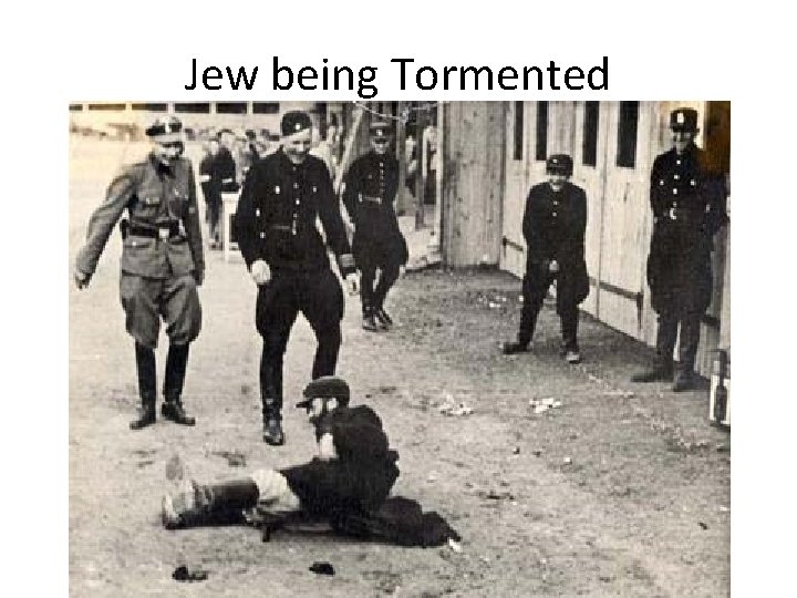 Jew being Tormented 