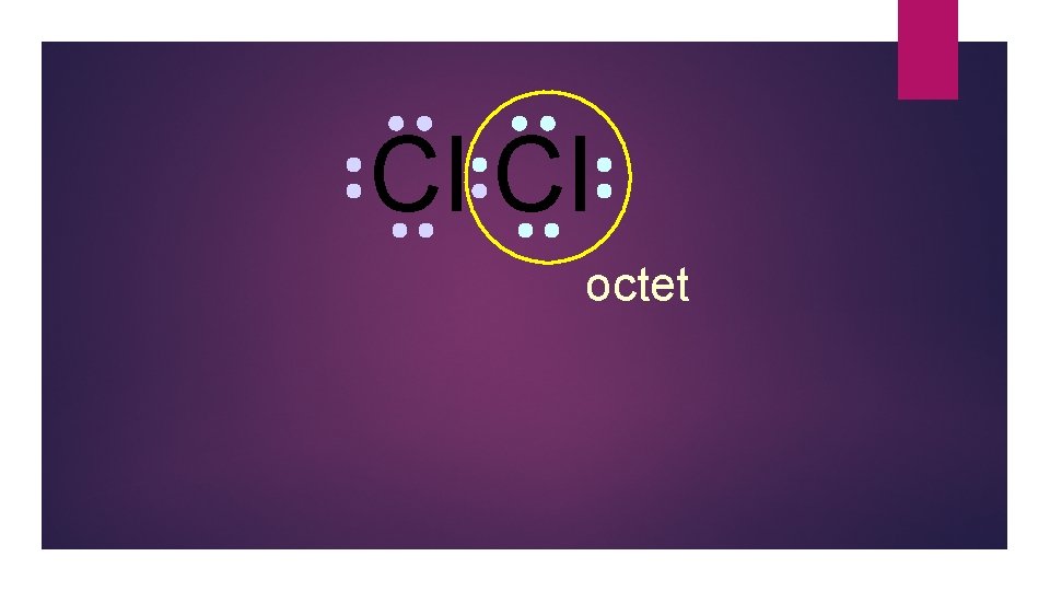 Cl Cl octet 