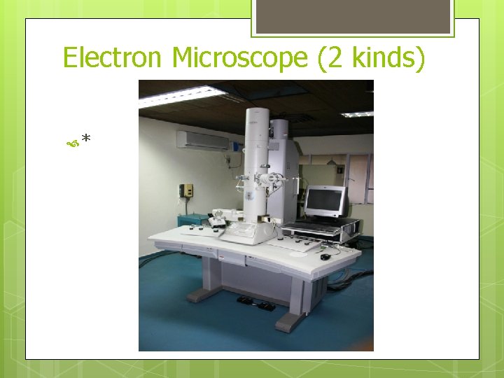Electron Microscope (2 kinds) * 