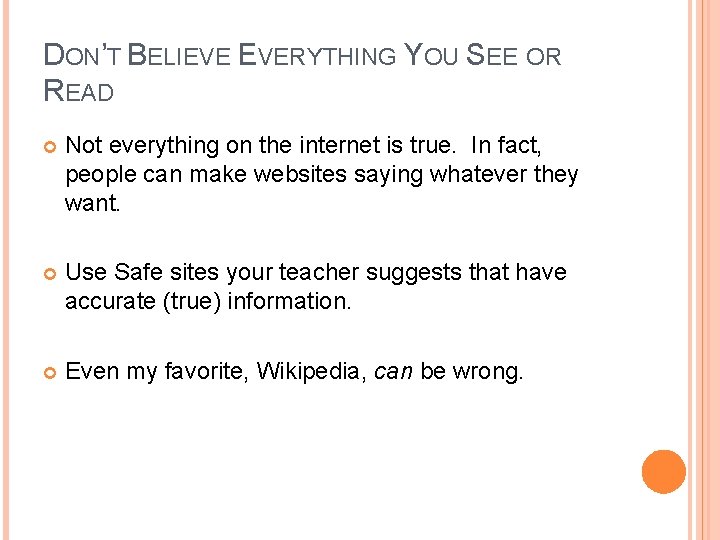 TECHNOLOGY 101 WHAT YOU SHOULD AND SHOULDNT BE