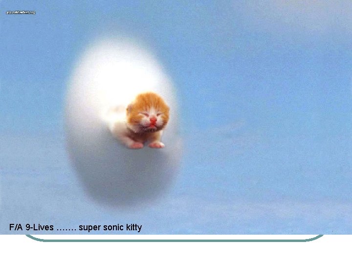 F/A 9 -Lives ……. super sonic kitty 