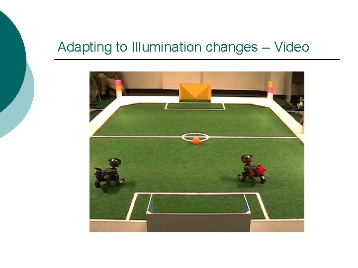 Adapting to Illumination changes – Video 