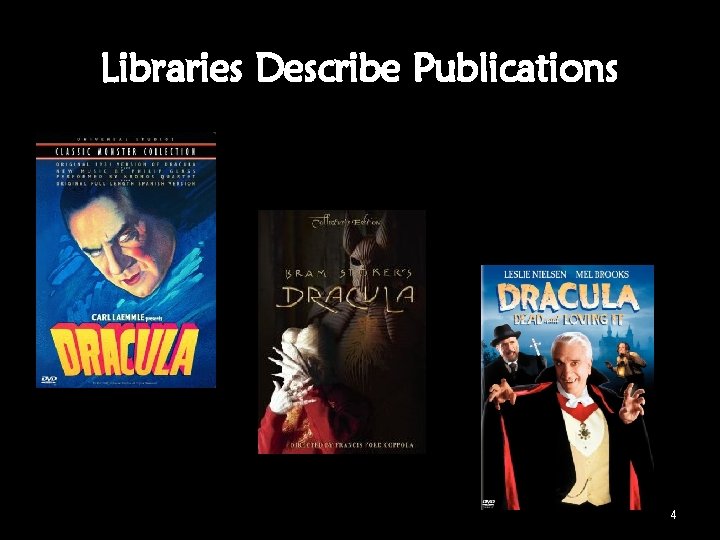 Libraries Describe Publications 4 