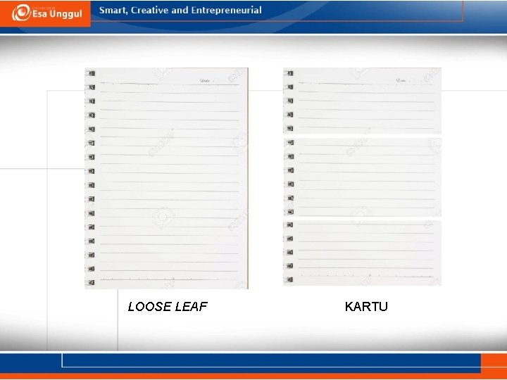 LOOSE LEAF KARTU LOOSE LEAF KARTU
