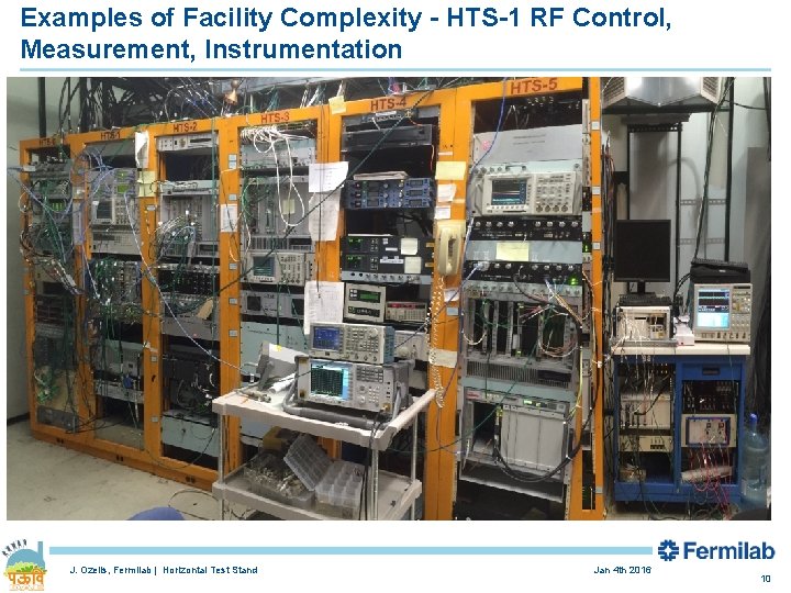 Examples of Facility Complexity - HTS-1 RF Control, Measurement, Instrumentation J. Ozelis, Fermilab |
