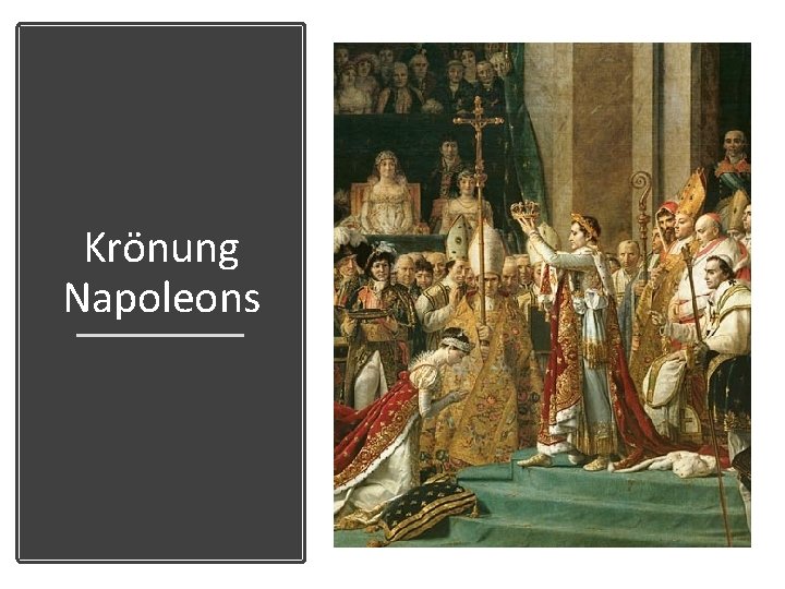 Krönung Napoleons 