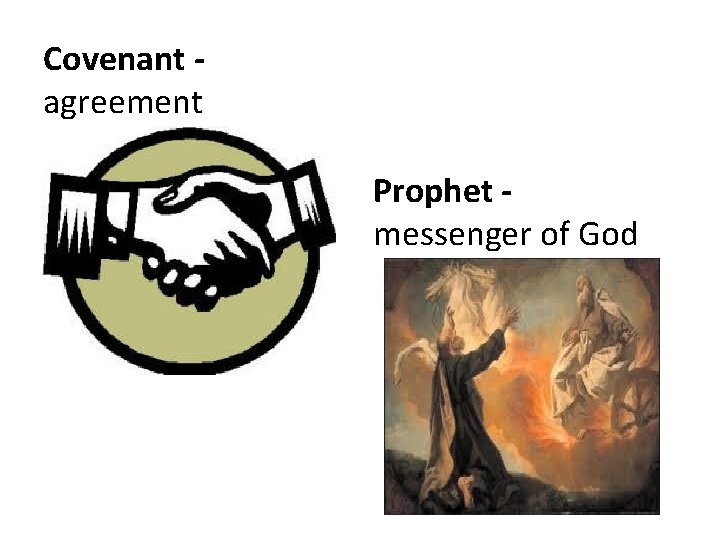 Covenant agreement Prophet messenger of God 