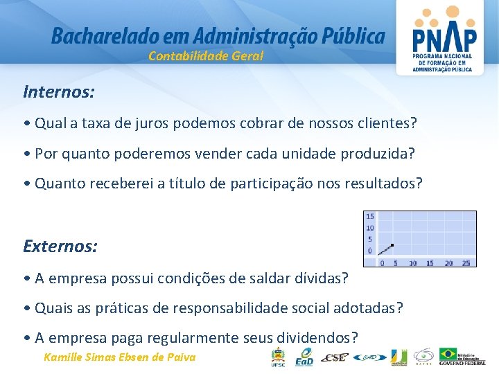 Contabilidade Geral Internos: • Qual a taxa de juros podemos cobrar de nossos clientes?