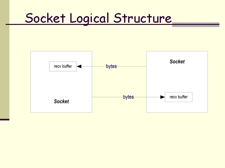 Socket Logical Structure 