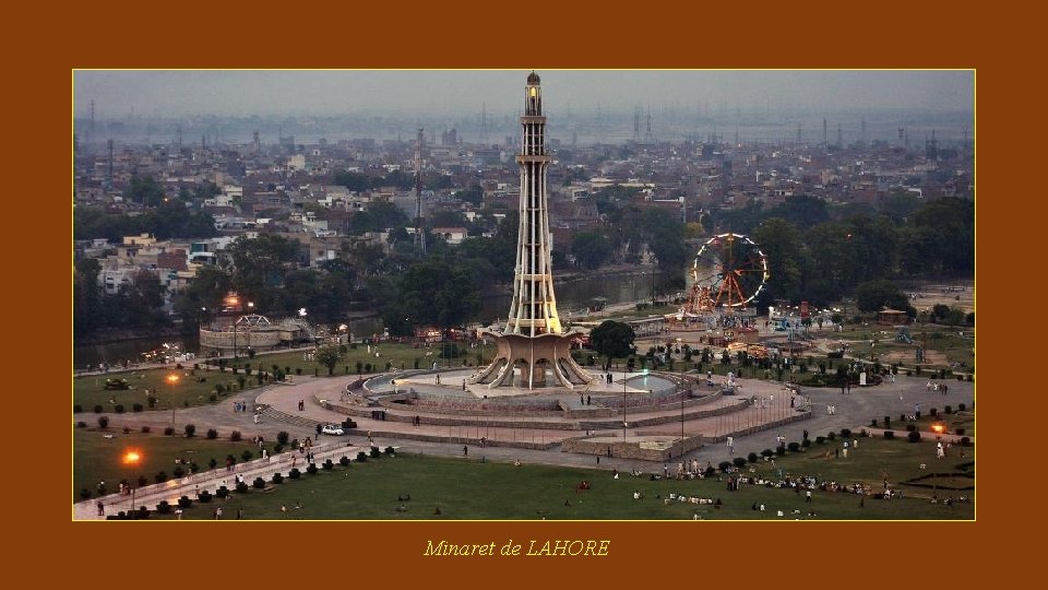 Minaret de LAHORE 