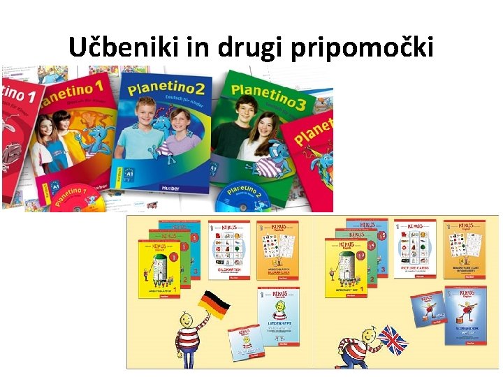 Učbeniki in drugi pripomočki 