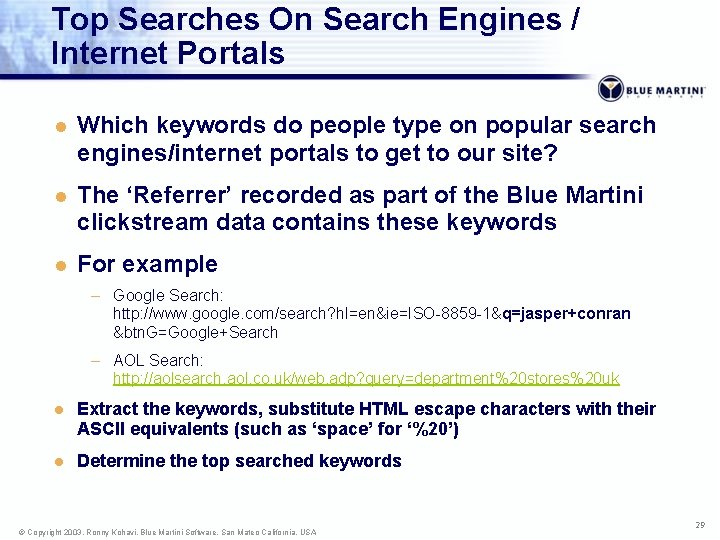 Top Searches On Search Engines / Internet Portals l Which keywords do people type