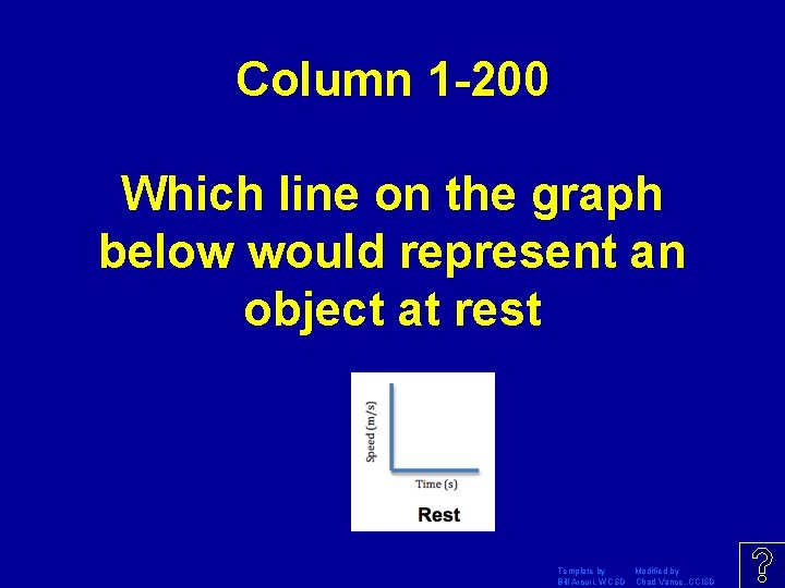 Column 1 -200 Which line on the graph below would represent an object at