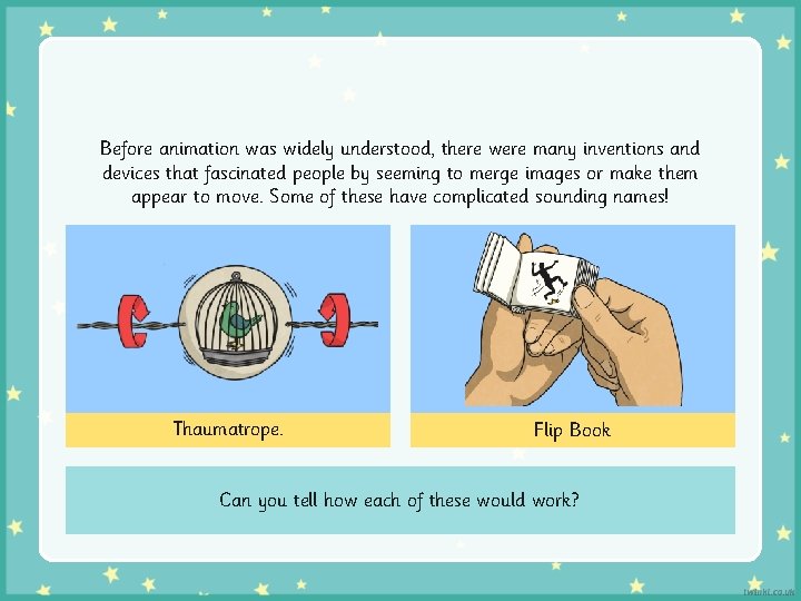 Before animation was widely understood, there were many inventions and devices that fascinated people